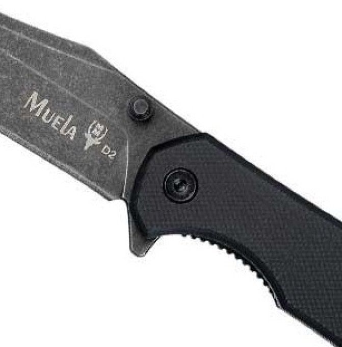 Couteau Muela Vibora G10 noir