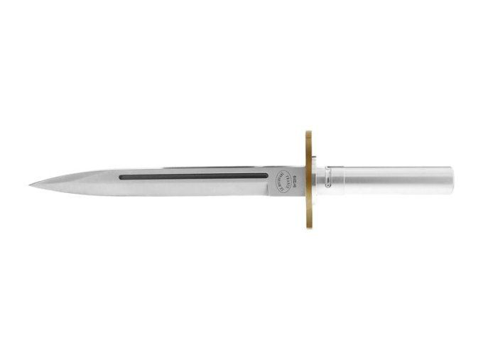 Epieu de chasse Hourvari le traqueur 25 cm Orange  avec Etui cuir