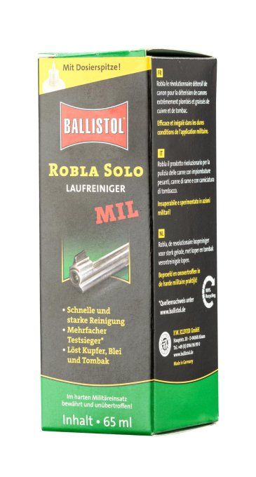 Nettoyant pour canons Robla Solo  (Ballistol ) 65 ml