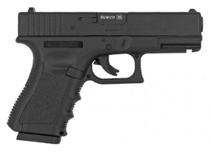 Pistolet  Glock 19  «  Airguns »  Co2  Billes Acier Cal 4.5
