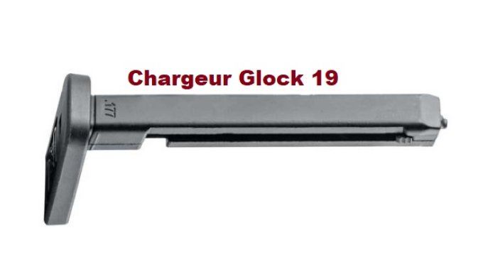 Chargeur pour  Glock 19   Co2  Billes Acier Cal 4.5
