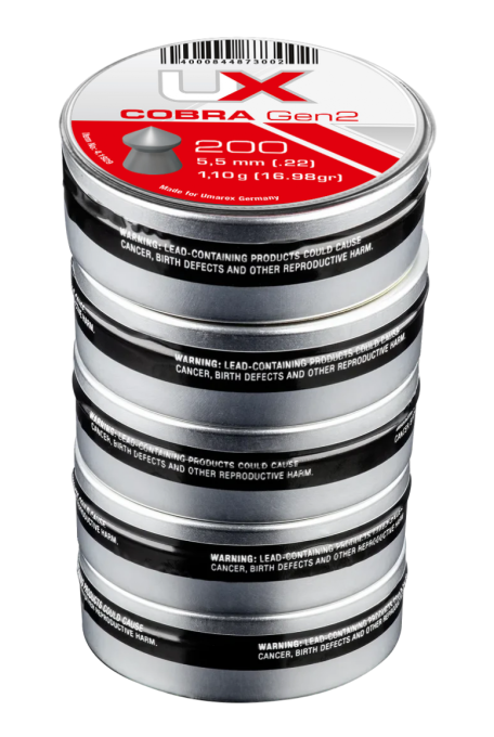 Plombs Cobra umarex « Tête POINTUE » Cal 5.5 mm  5 X 200