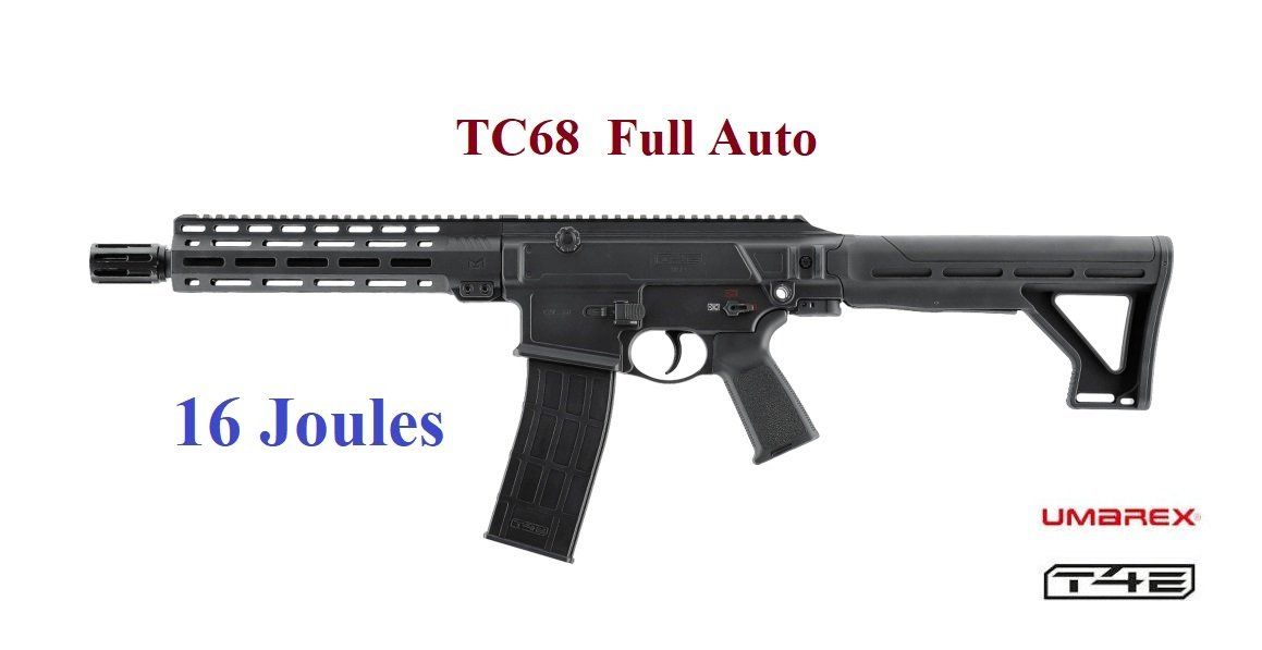 Carabine T4E  TC68  Full auto Cal 68 - ( 16 joules)