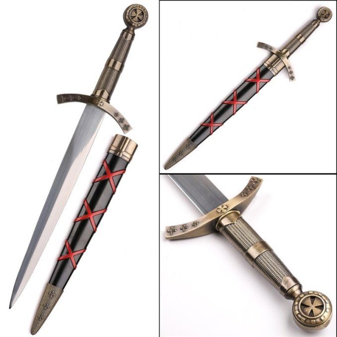 Dague d’ornement bronze  de 40 cm