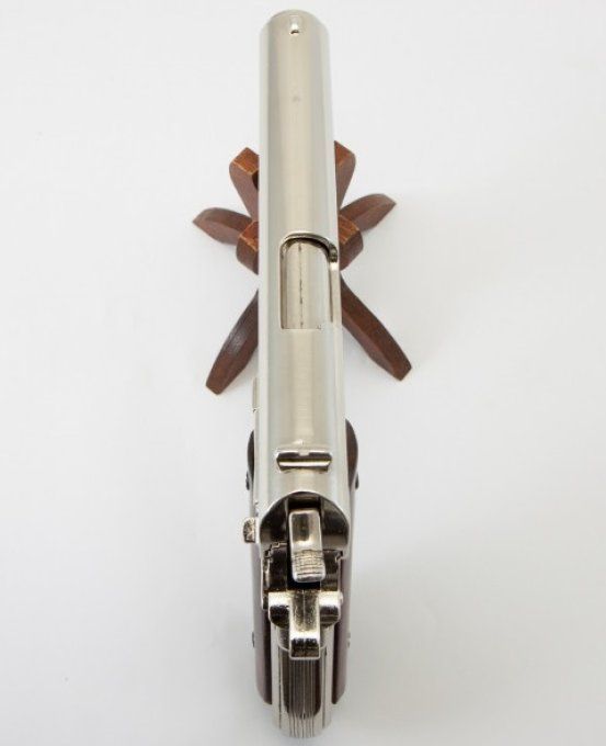 Réplique  pistolet 45 USA 1911 Chrome NON démontable