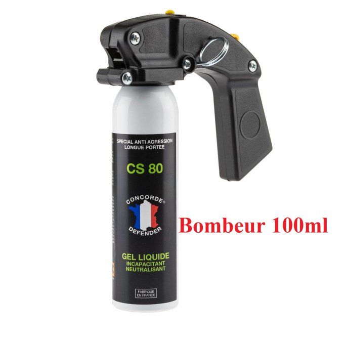 Bombeur Anti-Agression GEL CS80 100 ml