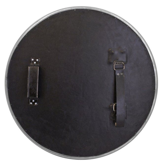 Bouclier bois avec Umbo et ferrures acier  54.5 cm