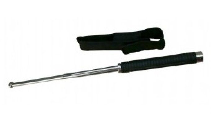 Matraque de defence telescopique chrome de 50 cm