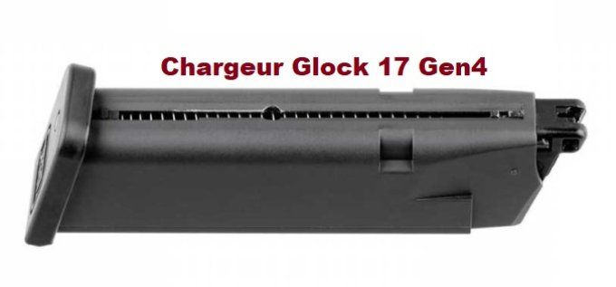 Chargeur pour  Glock 17 GEN4  Co2  Billes Acier Cal 4.5