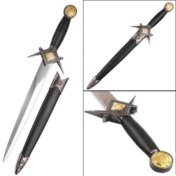 Dague d’ornement franc macon  de 40 cm