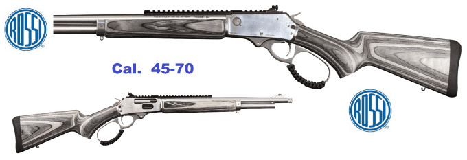 Carabine  Rossi  R95  Bois Laminé Gris à levier sous garde  Cal : 45-70