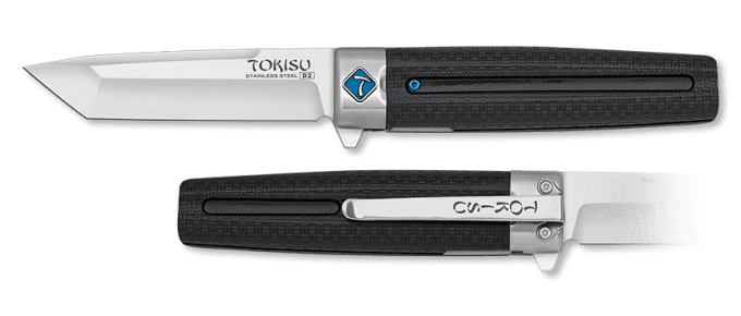 Couteau pliant lame tanto de 9.20 cm « TOKISU »