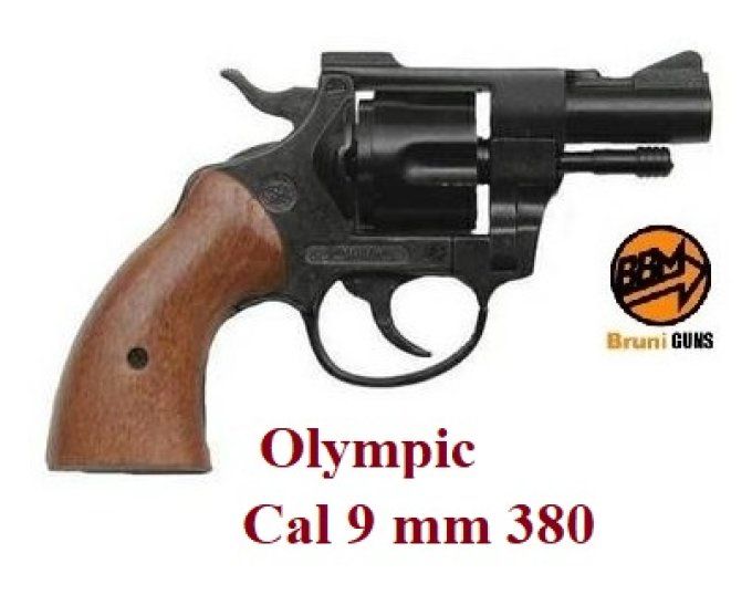 Revolver Olympic Cross Bois Cal. 9mm 380 uniquement
