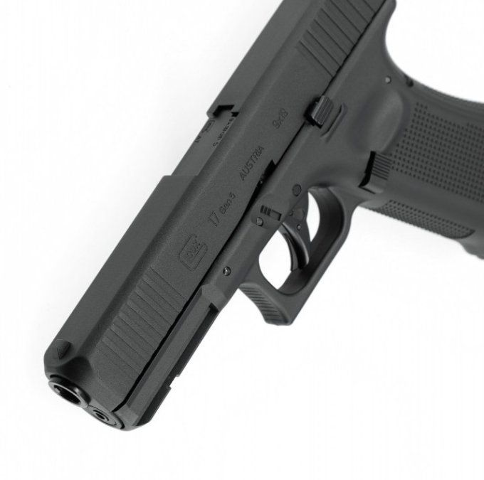 Pistolet  Glock 17 Gen5  «  Airguns »  Co2  Billes Acier Cal 4.5