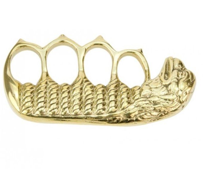 Poing Américain Lion Laiton