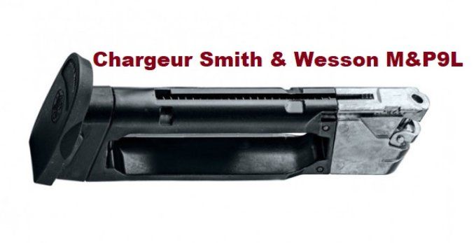 Chargeur pour Smith & Wesson M&P9L -  Co2  Billes Acier Cal 4.5
