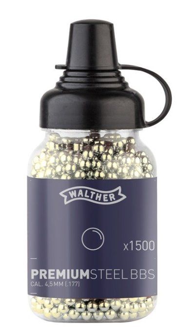 Biberon de 1500 BILLES Acier walther  de Cal. 4.5 mm
