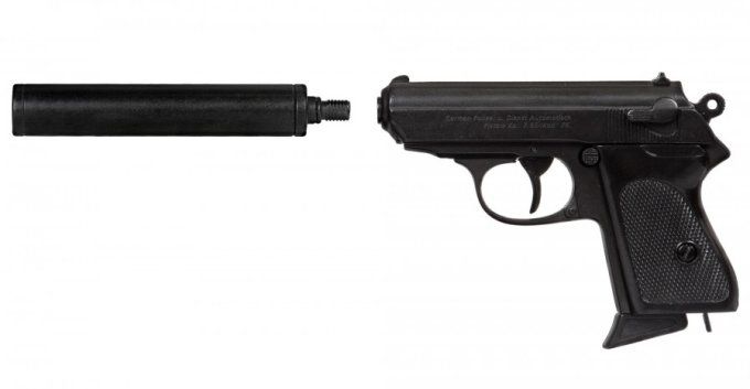 Réplique  pistolet allemand 1931 avec silencieux