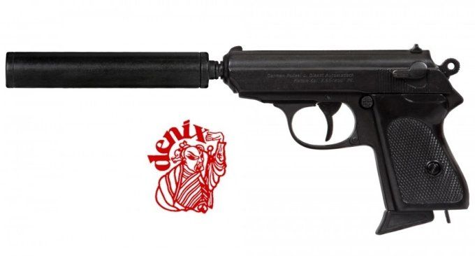 Réplique  pistolet allemand 1931 avec silencieux