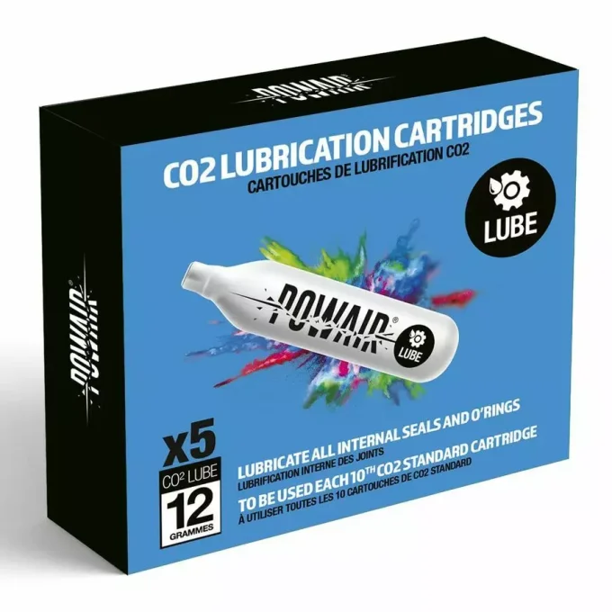Capsule ASG Ultrair Co2 + Huile pour Maintenance de valve  par 5