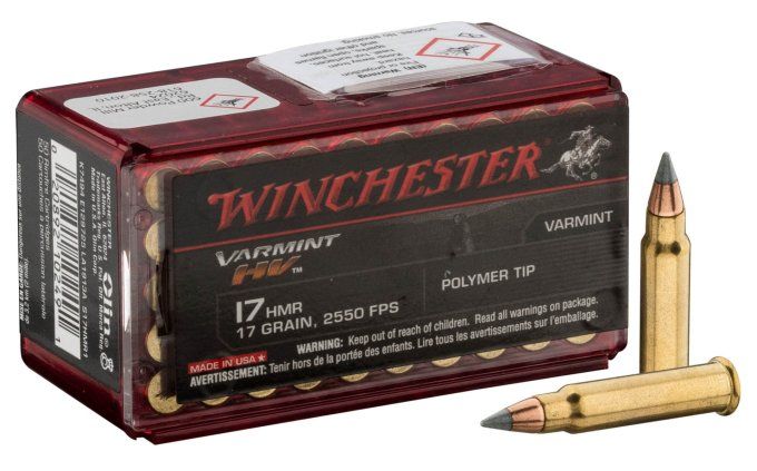 Cartouches varmint HV  Cal 17 HMR
