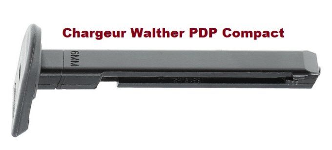 Chargeur pour Pistolet Walther PDP Compact 4’’ -  Co2  Billes Acier Cal 4.5