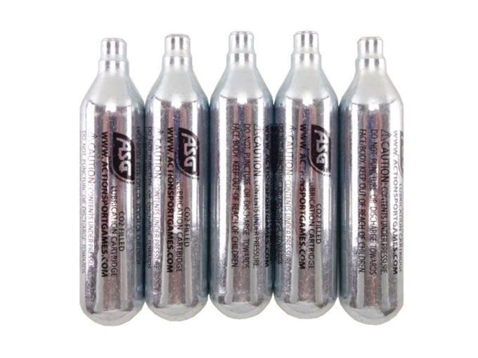 Capsule ASG Ultrair Co2 + Huile pour Maintenance de valve  par 5