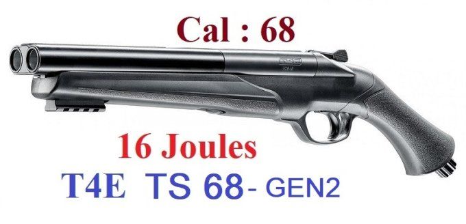Fusil TS 68 GEN2  T4E  ( 16 joules)
