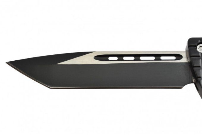 Pack baton télescopique +couteau automatique assortie