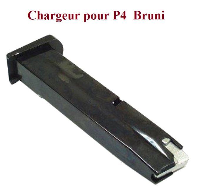 Chargeur seul pour Pistolet P4 en 9 mm