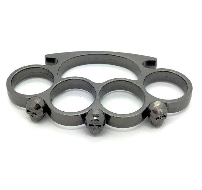 Poing Américain aux 3 tête de mort