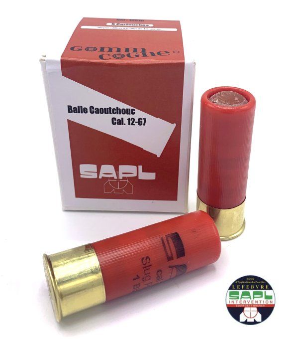 Balle de defense SAPL Cal. 12/67