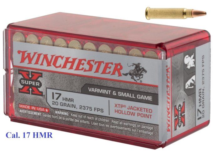 Cartouches  super-X   Cal. 17 HMR