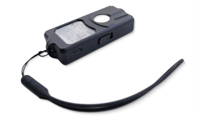 Shocker électrique Lampe de poche Bleu de 4 000 000 Volts   (Type Taser)
