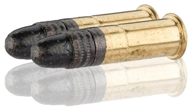 Cartouches  22LR Black Copper Plated Round Nose -  boite de 235