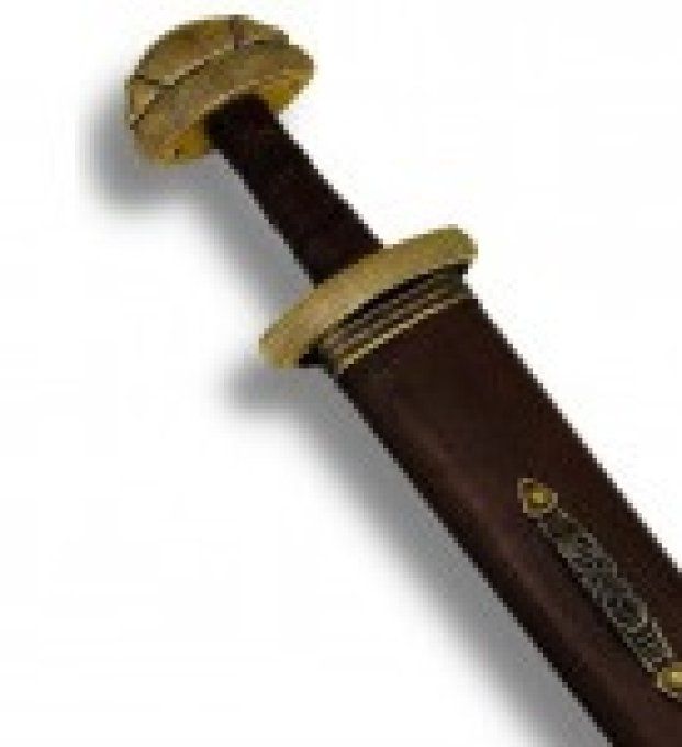 Epée forgée de Jarl Viking finition bronze