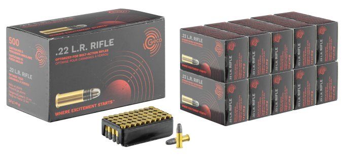 Cartouches  22LR  Geco Riffle  X 500