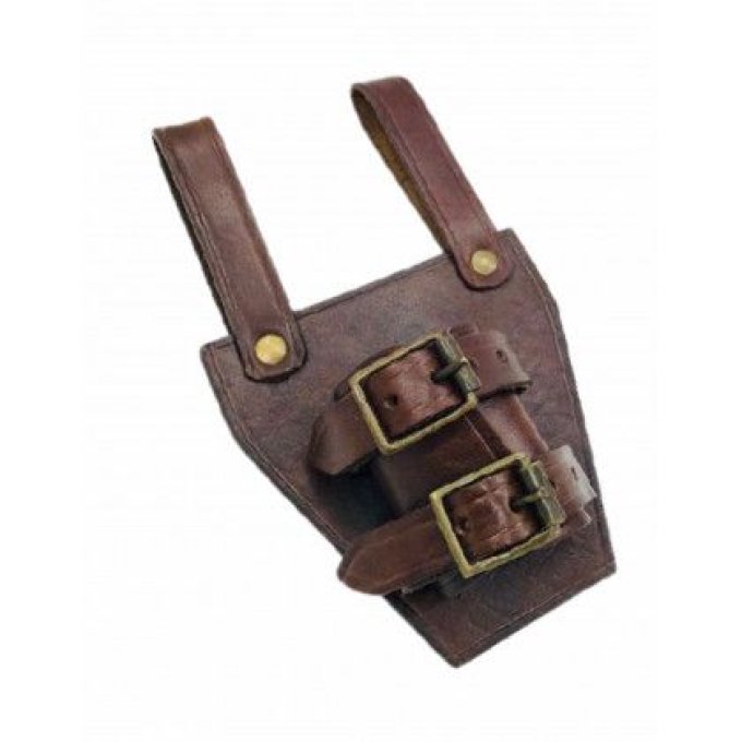 Porte épée cuir Brun ou Noir - Copie