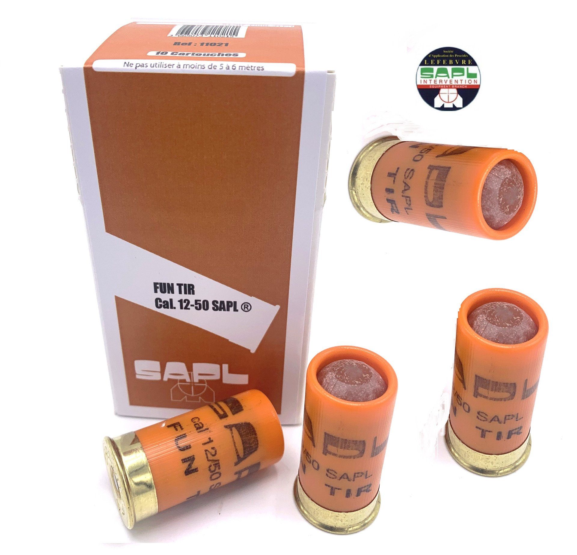 Boite de 10 Cartouches Fun Tir Cal. 12/50