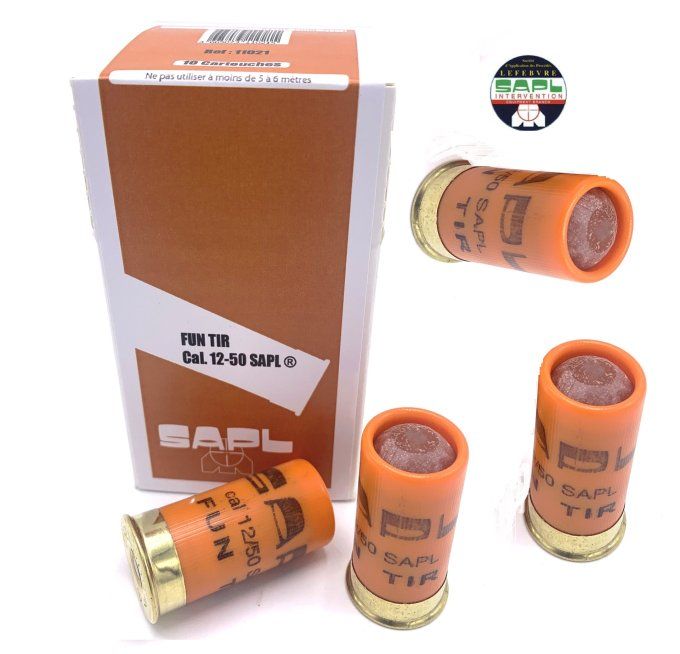 Boite de 10 Cartouches Fun Tir Cal. 12/50