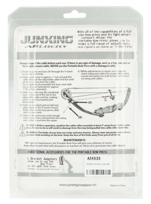 Presse Portable pour Arc Compoud