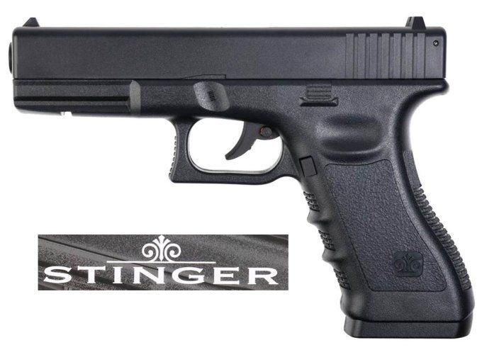 Pistolet  Stinger MK1 culasse fixe  Co2  Billes Acier Cal 4.5