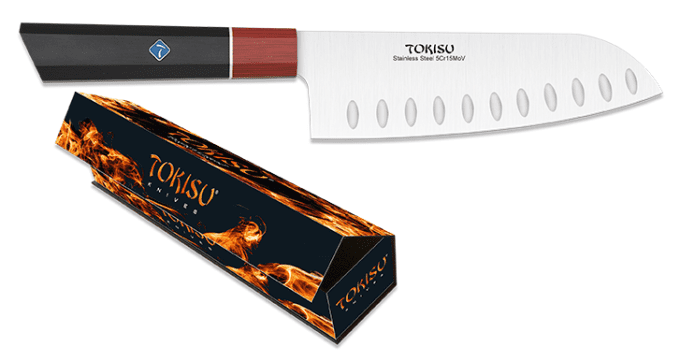 Couteau cuisine santoku lame de 17.00 cm « TOKISU »