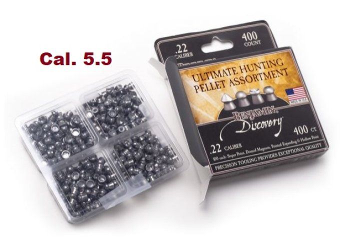 PLOMB  Assortiment  Cal.  5.5 mm  X 400