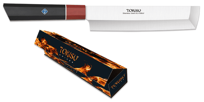Couteau cuisine nakiri lame de 17.80 cm « TOKISU »