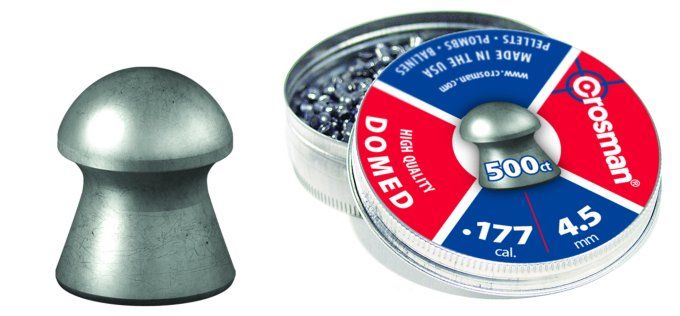 PLOMB  Crosman  DOMED   4.5 mm  X 500
