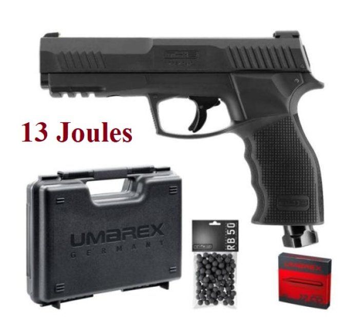 Pack prêt à tirer Pistolet T4E – TP50 GEN2 - Cal 50 -13 Joules