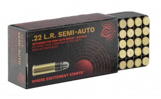 Cartouches  22LR  Geco Semi Auto  X 50