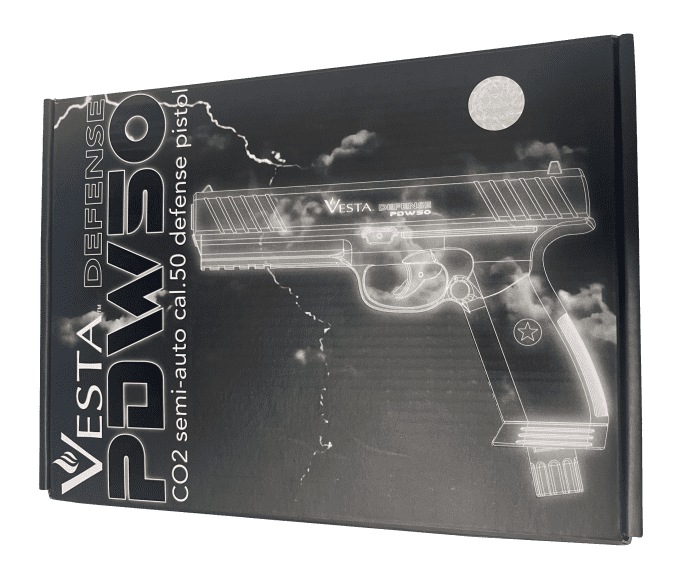 Pistolet  semi auto  PDW50   Cal 50 -17 Joules