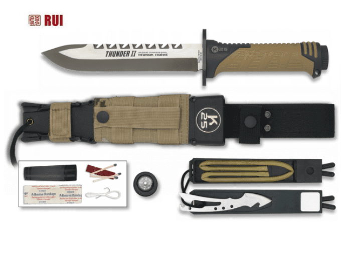 Poignard RUI tactical sable THUNER II